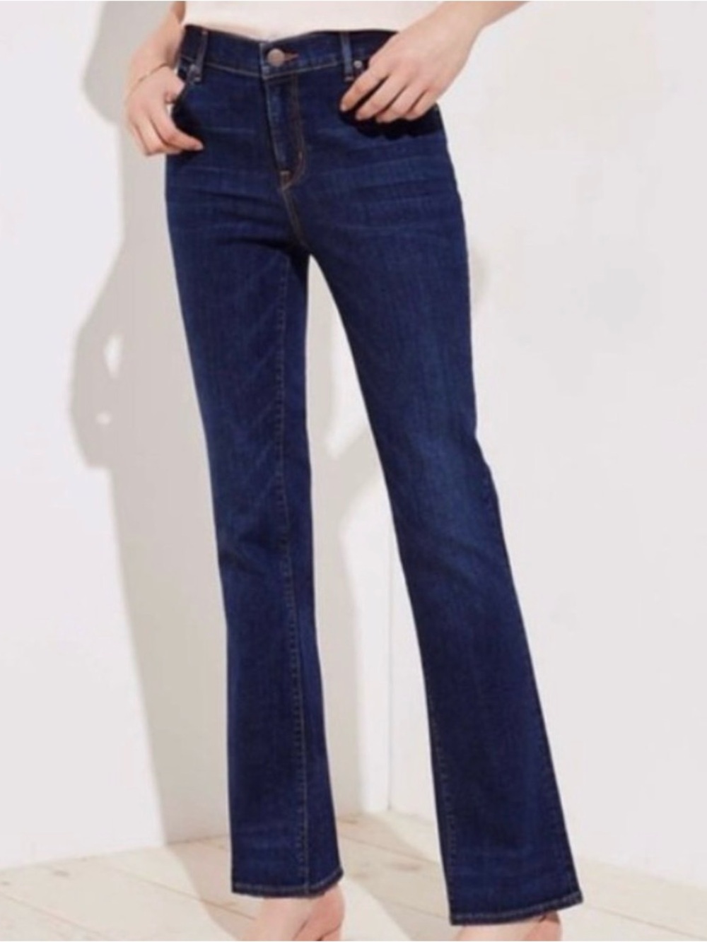 LOFT Curvy Boot Jeans